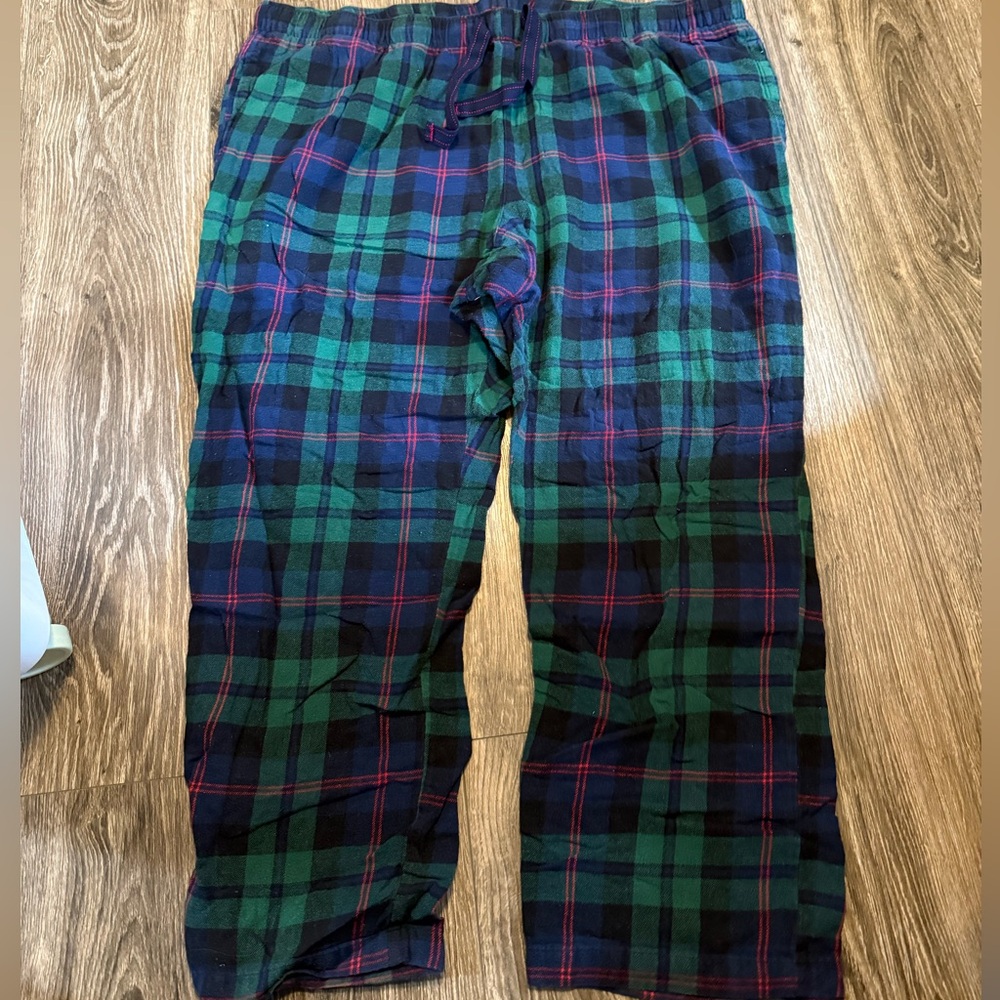 Old Navy Green and Blue Joggers with Elastic Waistband